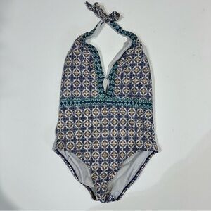 Laundry by Shelli Siegel, one piece patterned swimsuit size XL